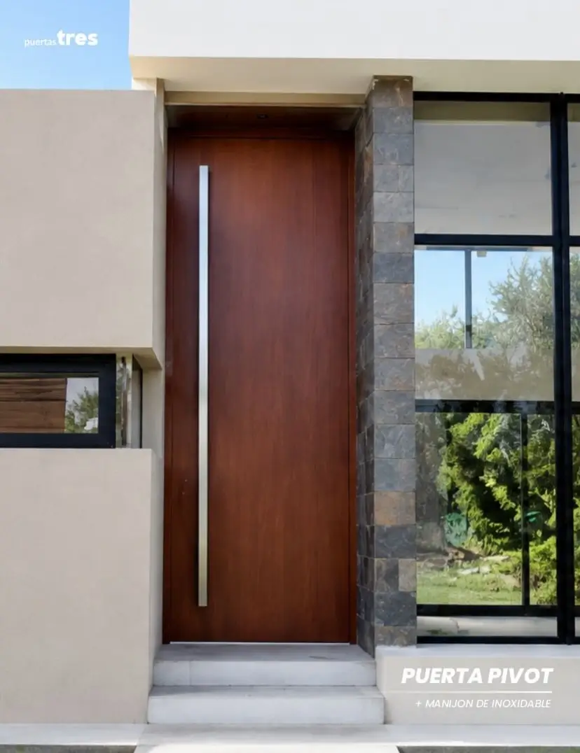 Puerta pivotante Modelo Tirador — foto 1 de 3